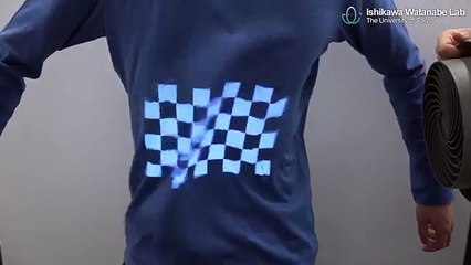 Projection mapping dynamique