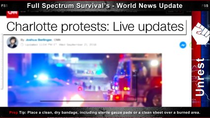 Riots and Martial Order In North Carolina - Cancer Dust - Syrian Prop - FSS World News Update