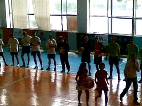 Награждение Besthosting за победу в турнире по футболу в Виннице 10.10.2009