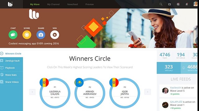 WaveScore интернет доход на новой платформе