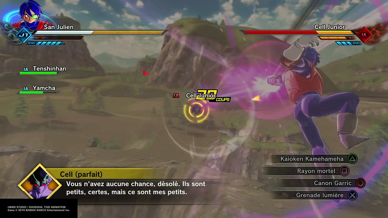 DRAGON BALL XENOVERSE 2 combat vs Petit Cell