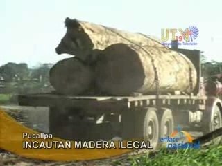INCAUTAN MADERA ILEGAL - PUCALLPA