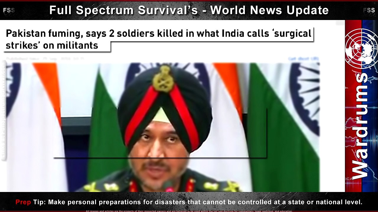 India Military Strike - NJ Train Crash - The US Power Is Failing - H5N1 - FSS World News Update