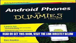 [EBOOK] DOWNLOAD Android Phones For Dummies PDF