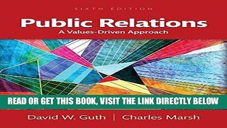 [PDF] Public Relations: A Values-Driven Approach Full Online