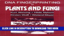 Ebook DNA Fingerprinting in Plants and Fungi Free Read