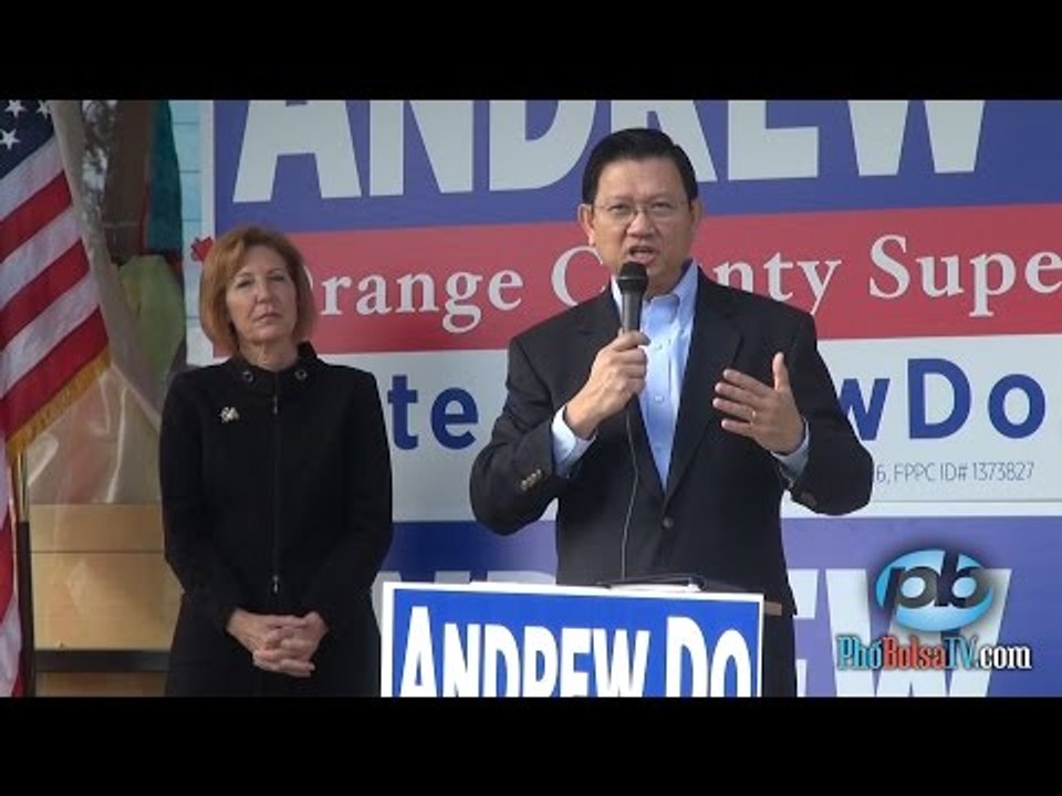 Chính trị ở Mỹ: Giám sát viên Andrew Đỗ khai trương văn phòng tái tranh cử