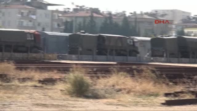 Gaziantep Ankara'dan Suriye Sınırına Askeri Sevkiyat-2