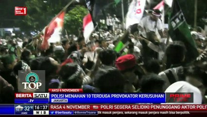 Polri: Provokator Aksi 4 November Pakai Baju Berbeda dengan Pengunjuk Rasa