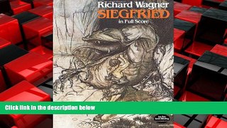 FREE DOWNLOAD  Siegfried in Full Score (Dover Music Scores)  DOWNLOAD ONLINE
