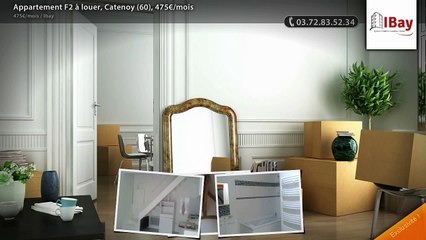 Appartement F2 à louer, Catenoy (60), 475€/mois