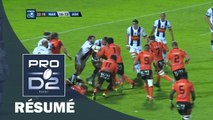 PRO D2 - Résumé Narbonne-Agen: 43-33- J10 - Saison 2016/2017