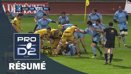 PRO D2 - Résumé Carcassonne-Bourgoin: 19-10 - J10 - Saison 2016/2017