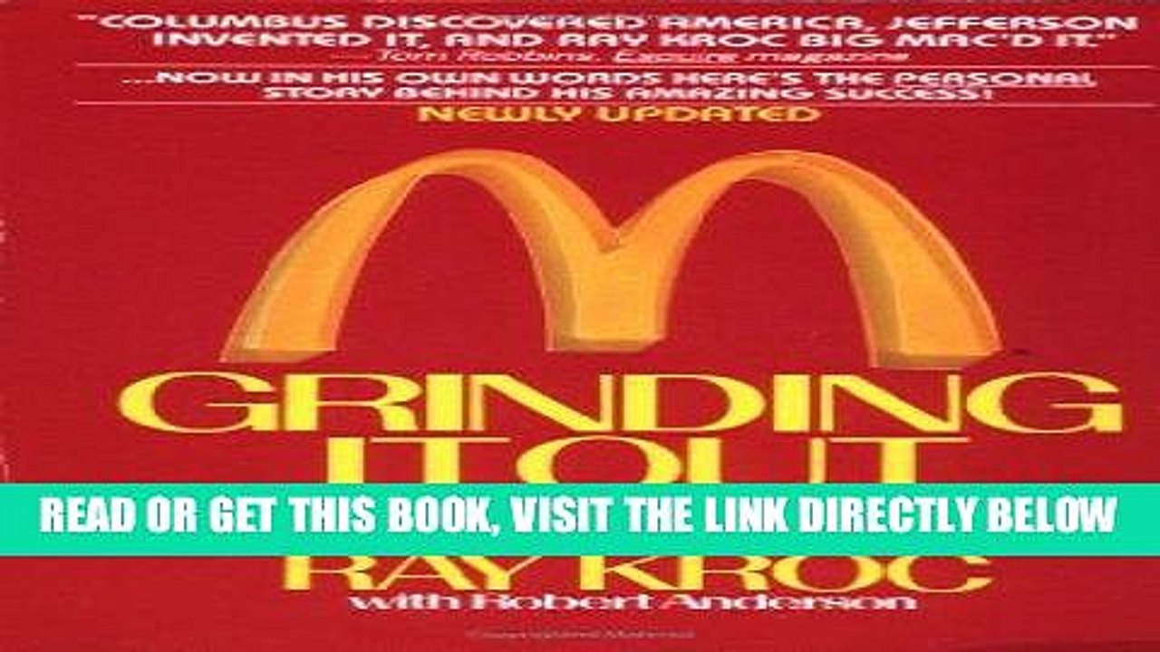 [PDF] Grinding It Out: The Making of McDonald s Popular Collection