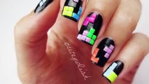 3D Tetris Nails Nerd Nail Series