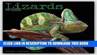 Ebook Lizard Calendar - Cute Animal Calendar - Calendars 2016 - 2017 Wall Calendars - Animal