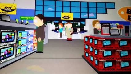 Bebe tells Cartman to shut up.