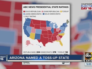 New report shows Arizona listed as a battle ground state