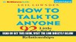 [EBOOK] DOWNLOAD How to Talk to Anyone: 92 Little Tricks for Big Success in Relationships READ NOW