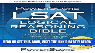 [EBOOK] DOWNLOAD The PowerScore LSAT Logical Reasoning Bible PDF