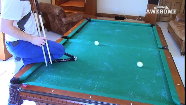 TOP FIVE Pool Trick Shots, Gymnastics & Parkour PEOPLE ARE AWESOME 2016