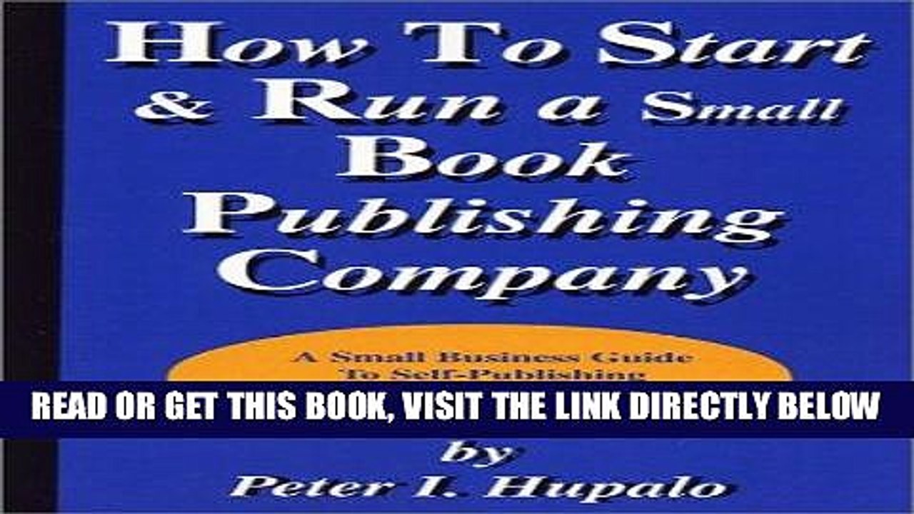 [PDF] How to Start and Run a Small Book Publishing Company Popular Online