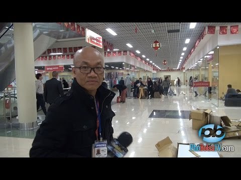 Hậu trường chuẩn bị hội chợ “Hàng VN chất lượng cao Matxcova 2015”