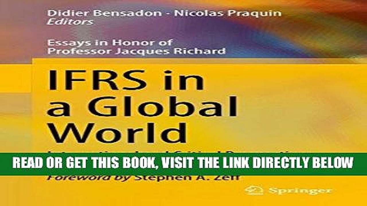 [PDF] IFRS in a Global World: International and Critical Perspectives on Accounting Full Online
