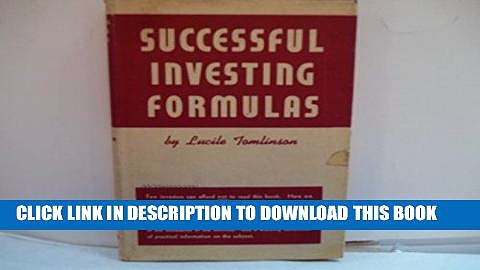 [Free Read] Successful Investing Formulas Full Online