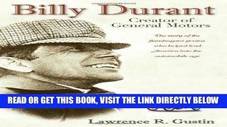 [PDF] Billy Durant: Creator of General Motors Full Collection
