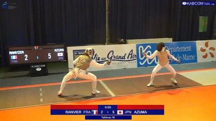 CdM FD St Maur - T16 RANVIER (FRA) vs AZUMA (JPN) 2/2