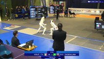 CdM FD St Maur -  T 16 VOLPI (ITA) vs ZAGIDULLINA (RUS) 2/2