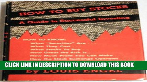 [Free Read] How to buy stocks;: A guide to successful investing Full Online