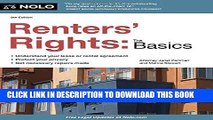 Best Seller Renters  Rights: The Basics Free Read