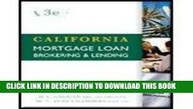 Ebook California Mortgage Loan Brokering   Lending by Grogan,Donna L.; Chambers,Malcolm. [2006,3rd