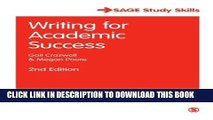 [Free Read] Writing for Academic Success (SAGE Study Skills Series) Free Online