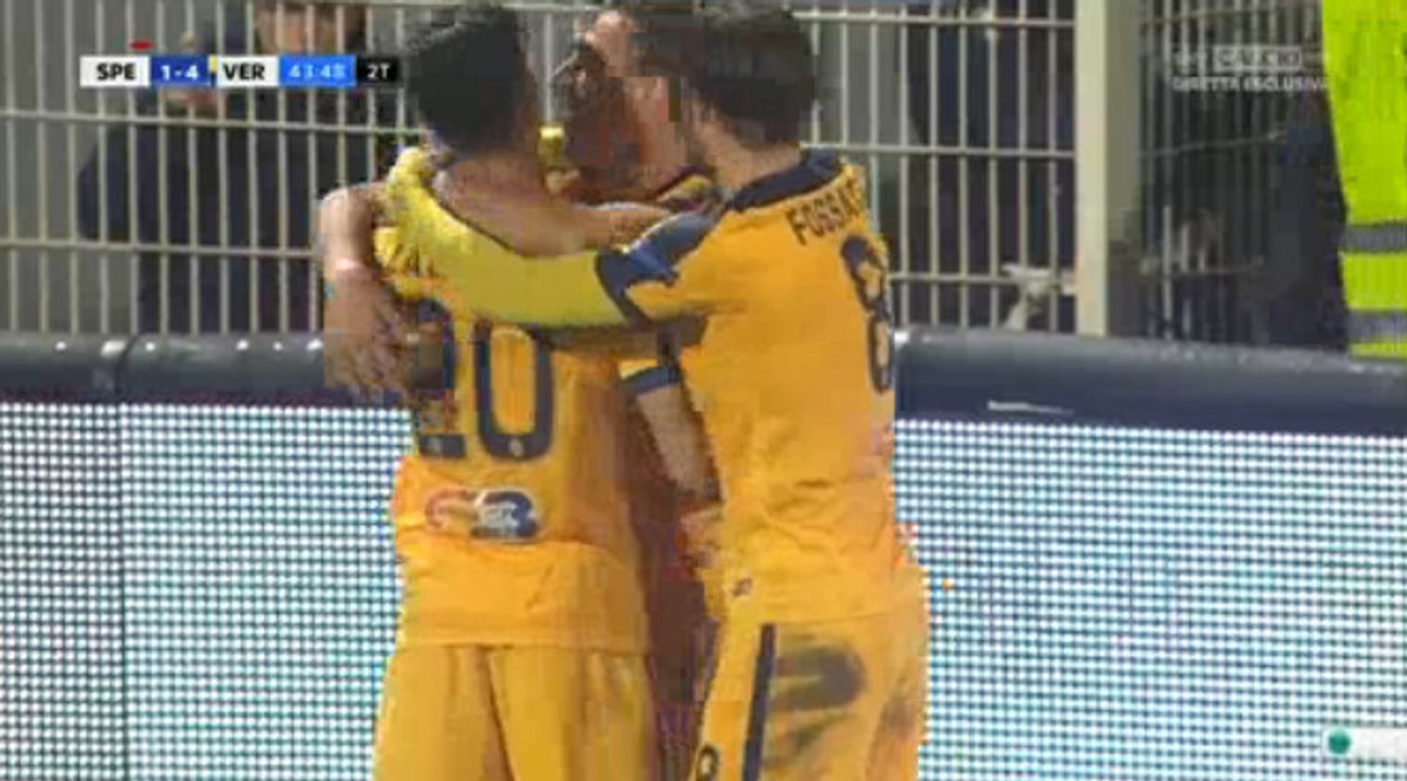Spezia Calcio 1-4 Hellas Verona - All Goals Exclusive - (05/11/2016)