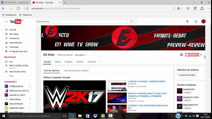 PRESENTATION DE MA CHAINE ETI WWE PPV