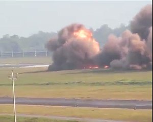 Spectacular IAF MIG-27 Crash