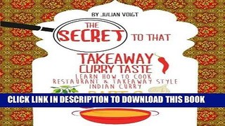 [Free Read] The Secret to That Takeaway Curry Taste Part 2: Learn How to Cook Restaurant