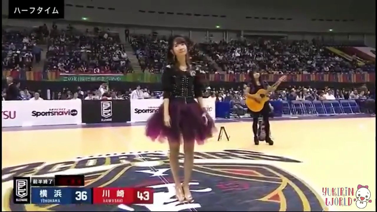 MISS YOU 柏木由紀の最新曲 @「B-LEAGUE」2016年11月4日