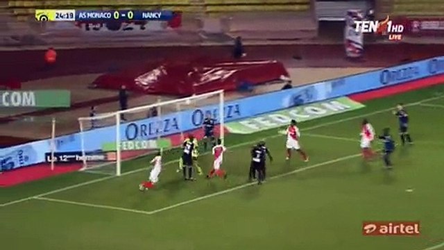 Radamel Falcao Goal HD - AS Monaco 1-0 Nancy - 04.11.2016