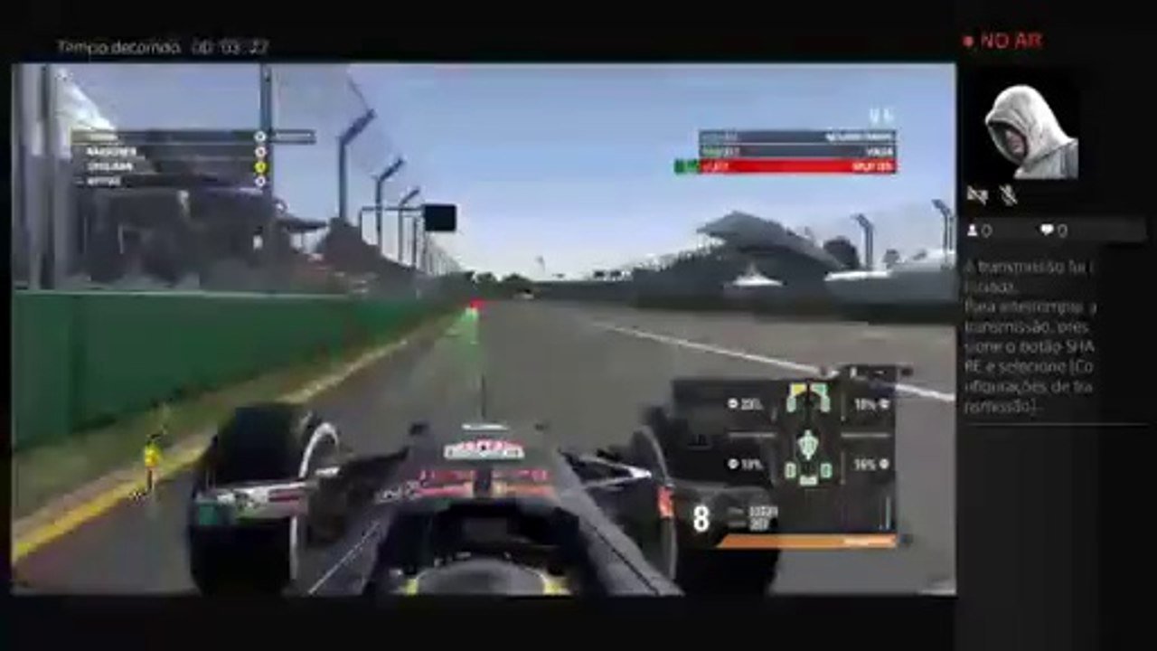 Teste f1 2016. Ps4