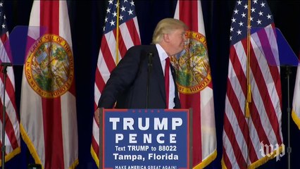 Trump: 'Where the hell did this second mic come from?'