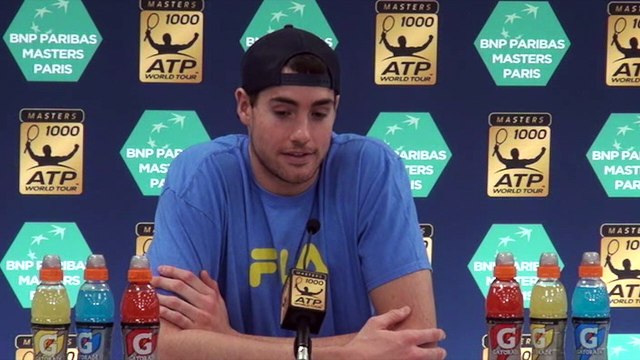 ATP - BNPPM 2016 - John Isner : Je me sens hyper bien quand je joue à Paris