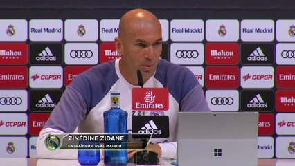 Meilleur entraîneur FIFA - Zidane : "Fier d’être dans la liste"