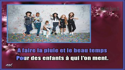 Kids United - Qui a le droit KARAOKE / INSTRUMENTAL