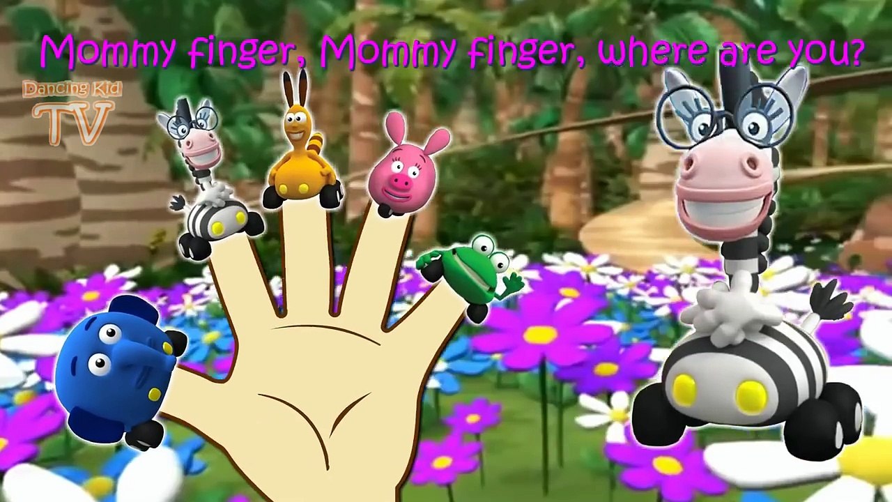 Jungle Junction Finger Family / Nursery Rhymes Видео Dailymotion