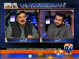 Watch how Sheikh Rasheed ex-posed Saleem Safi when Safi tried to defame Imran Khan