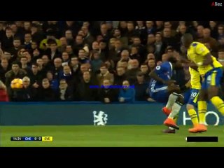 Yannick Bolasie Get Carton Yellow HD - Chelsea vs Everton - 05.11.2016